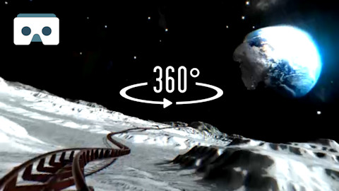 360 Roller Coaster on the moon