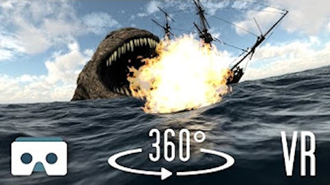 sea monsters 360 vr sea dragon
