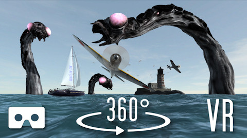 360 VR Sea Monsters Attack
